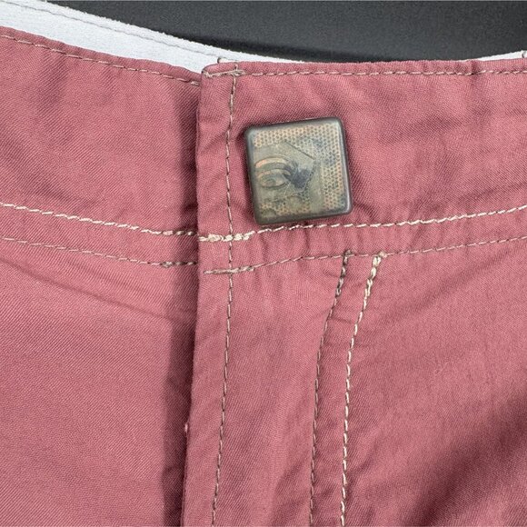 Mountain Hardwear Women's Hiking Cargo Shorts Size 8 Dusty Pink Camping Outdoor - Picture 6 of 14